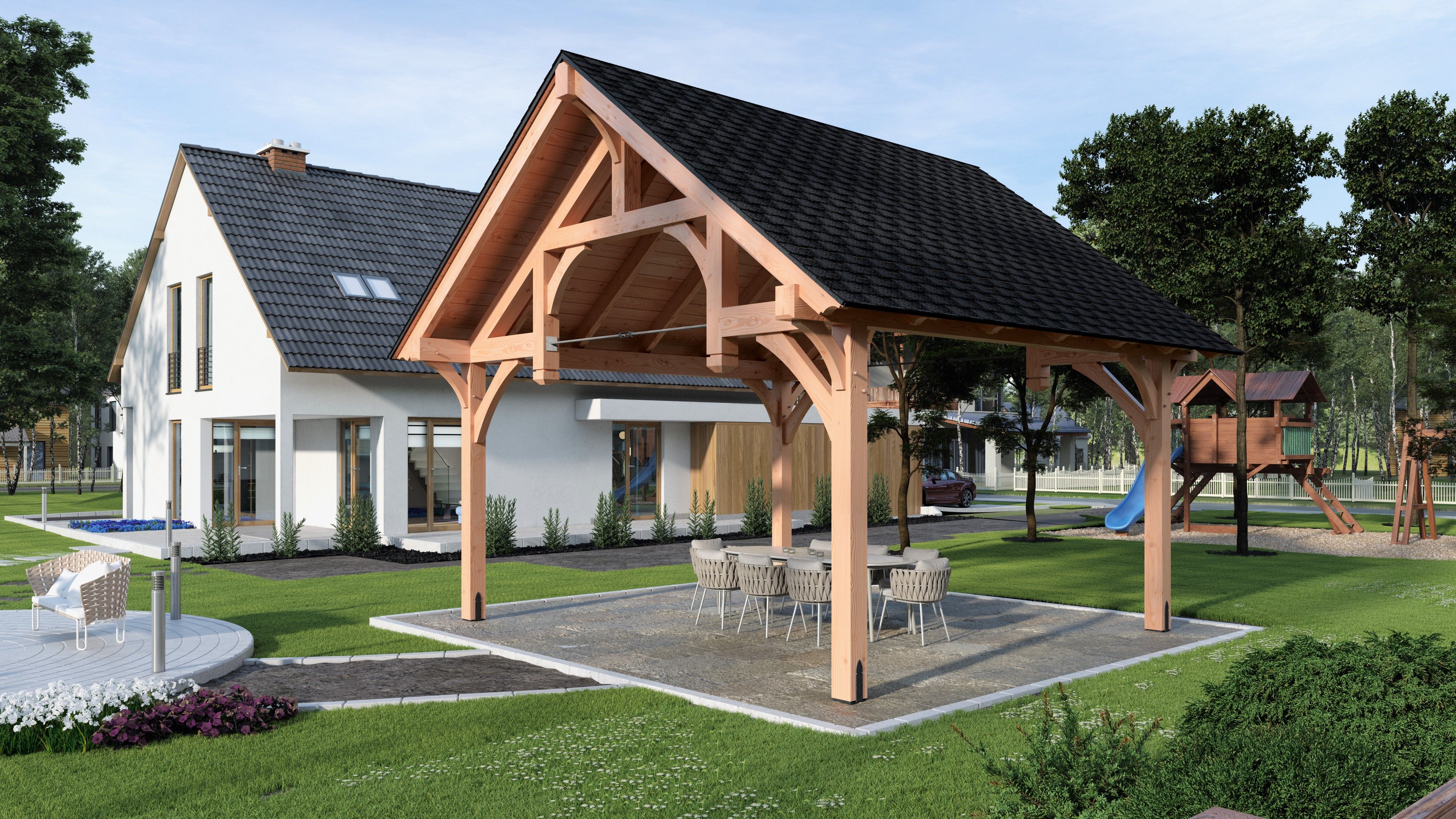 Denali Timber Frame Pavilion