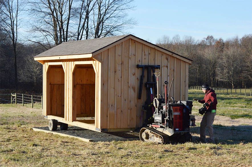 Run in Shed Installation 