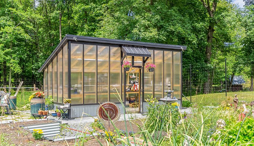 Lean-To Greenhouse