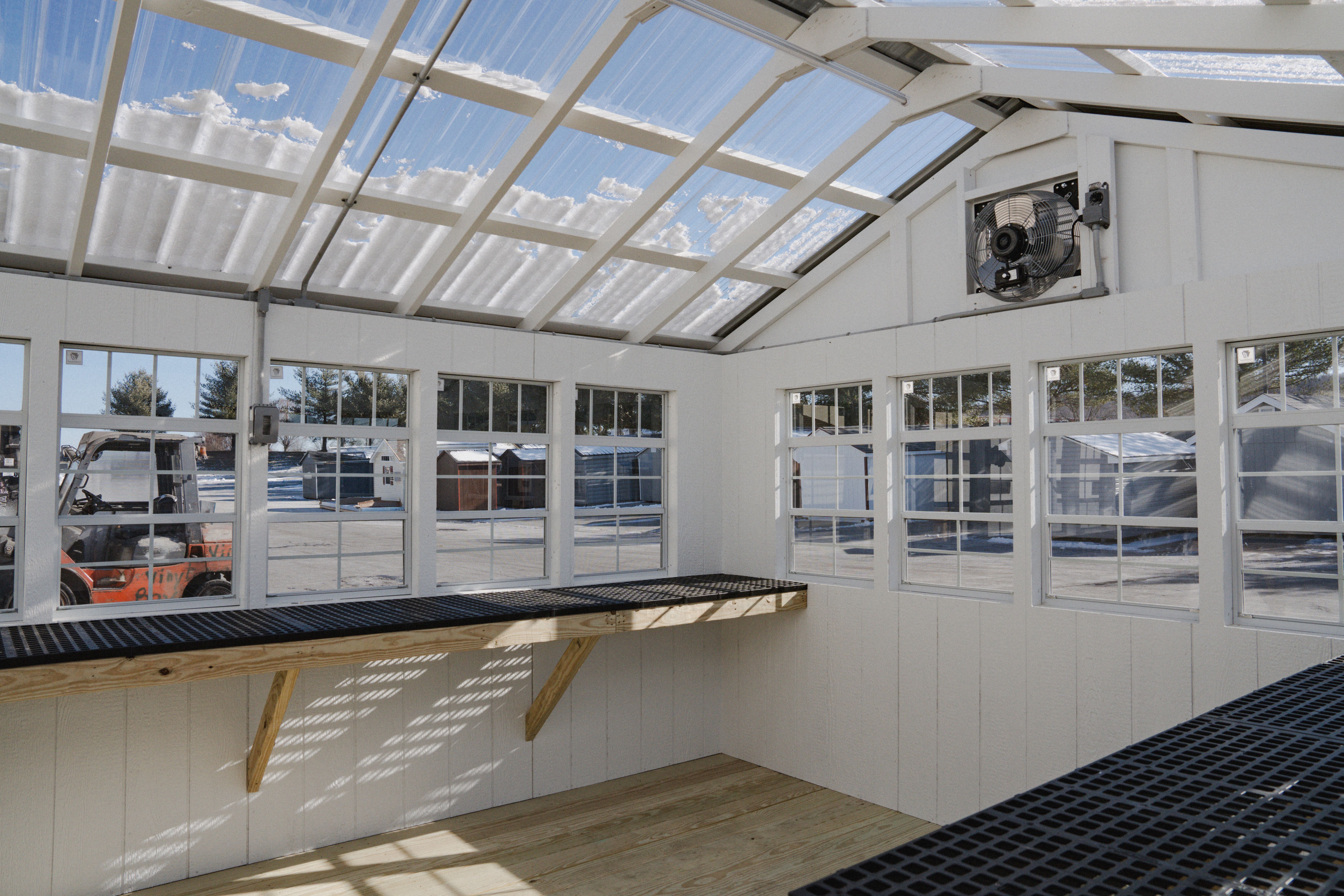 Greenhouse Shed Combo