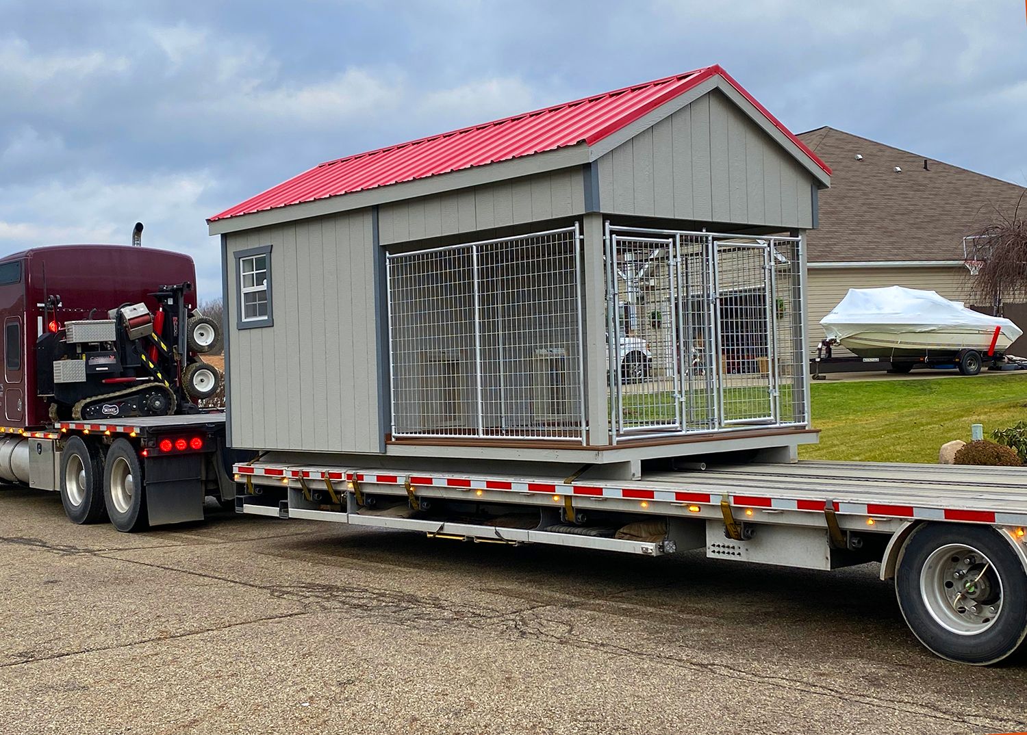 8 x 16 Double Kennel