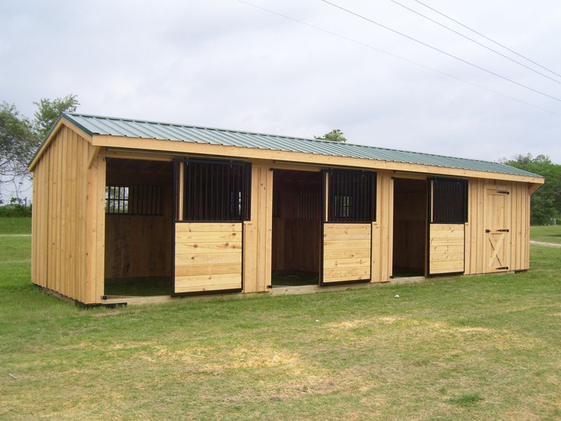 Shedrow Horse Barn