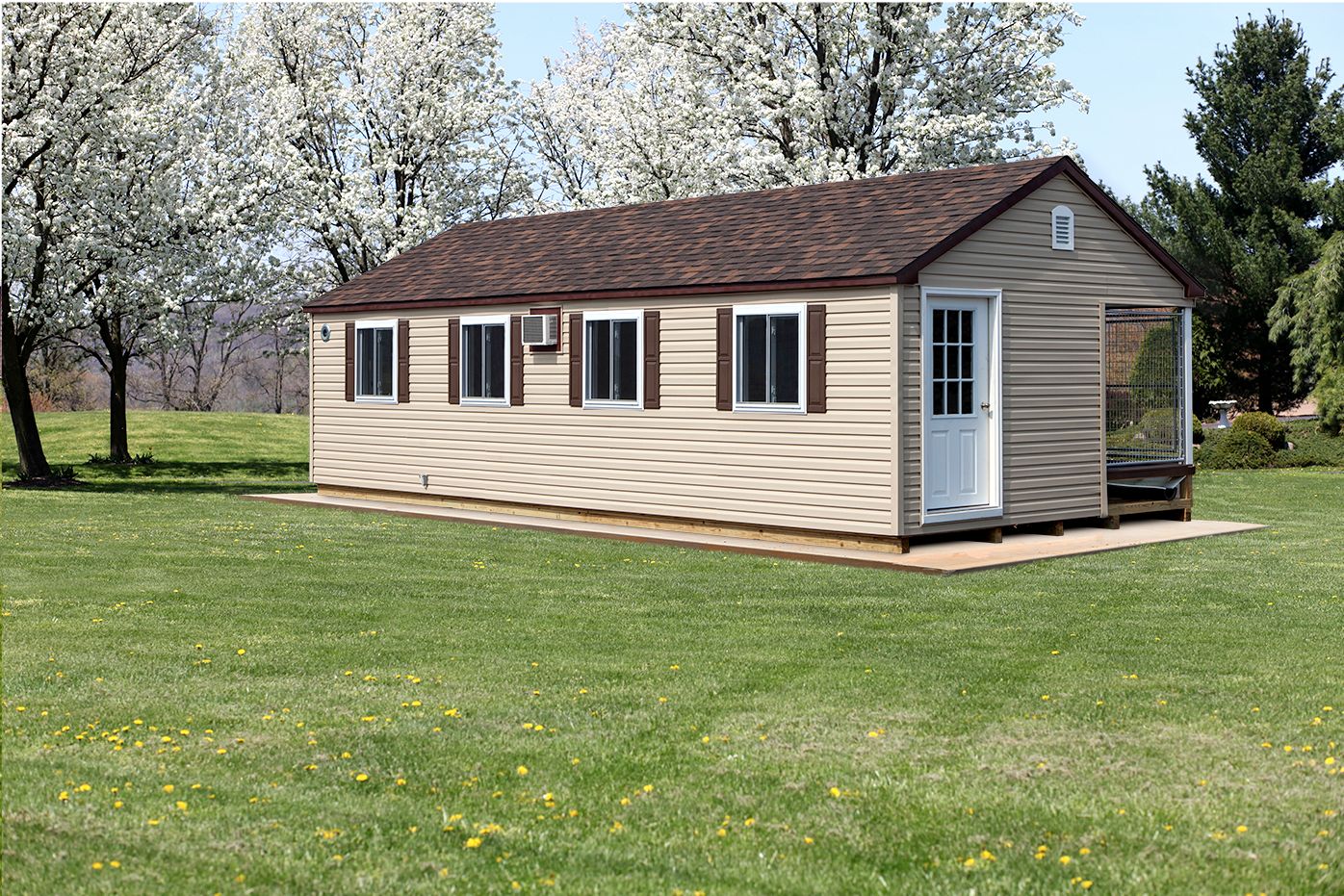 14x32 Commercial Kennel