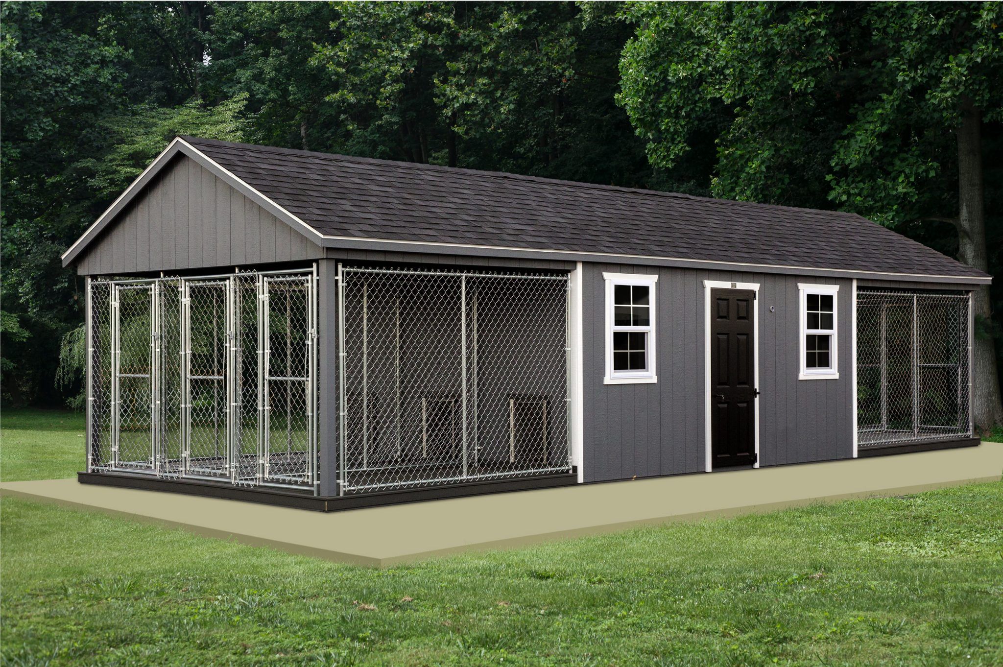 12x36 Commercial Kennel