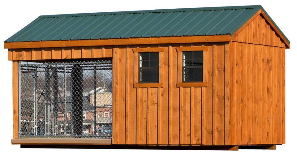 8x16 Double Kennel