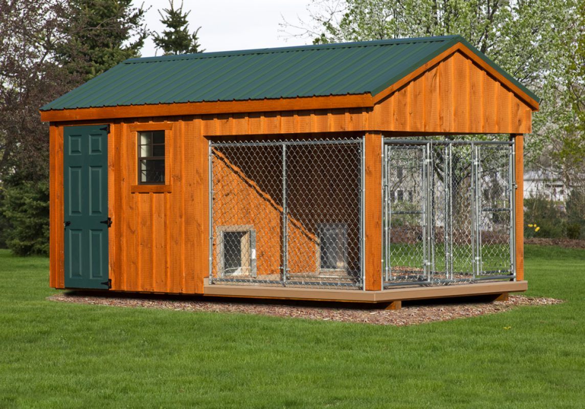 Kennel Shed Combo