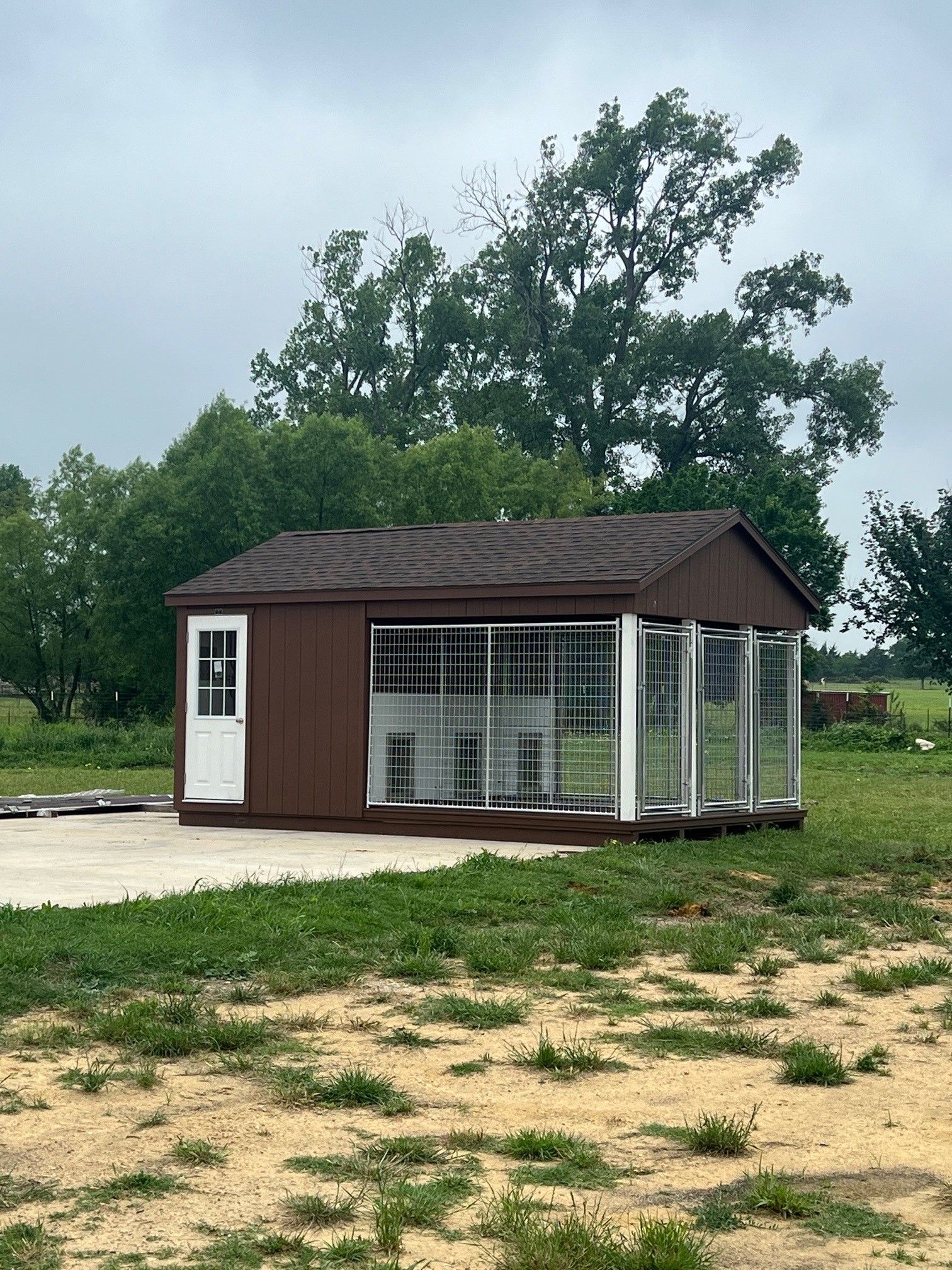 12x18 Traditional Triple Kennel