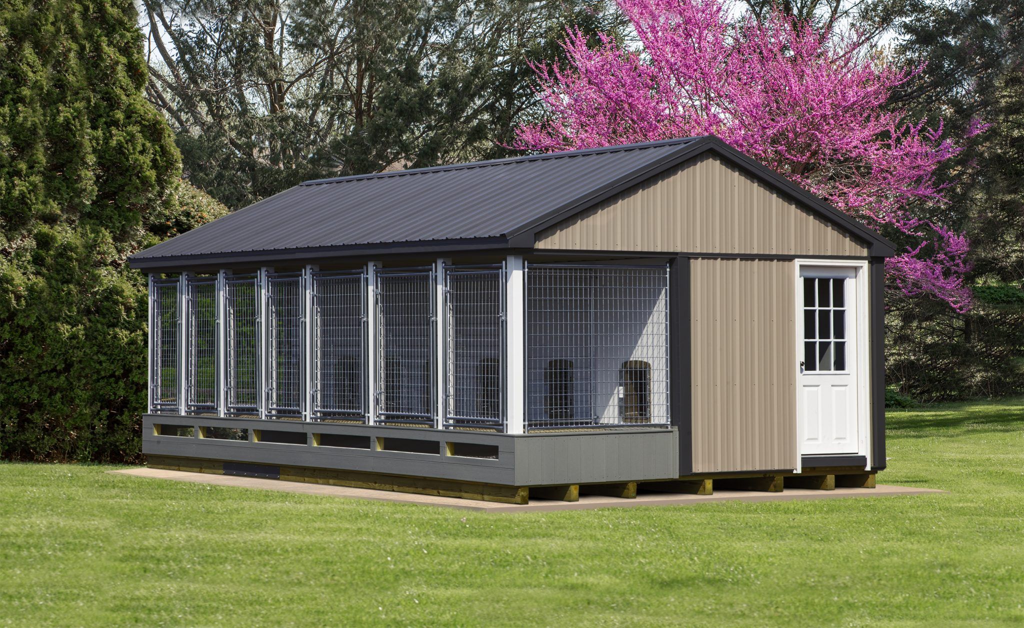 14x24 Commercial Kennel