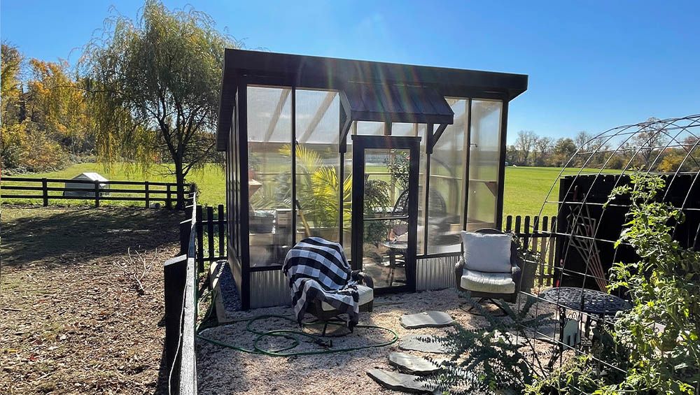 Lean-To Greenhouse