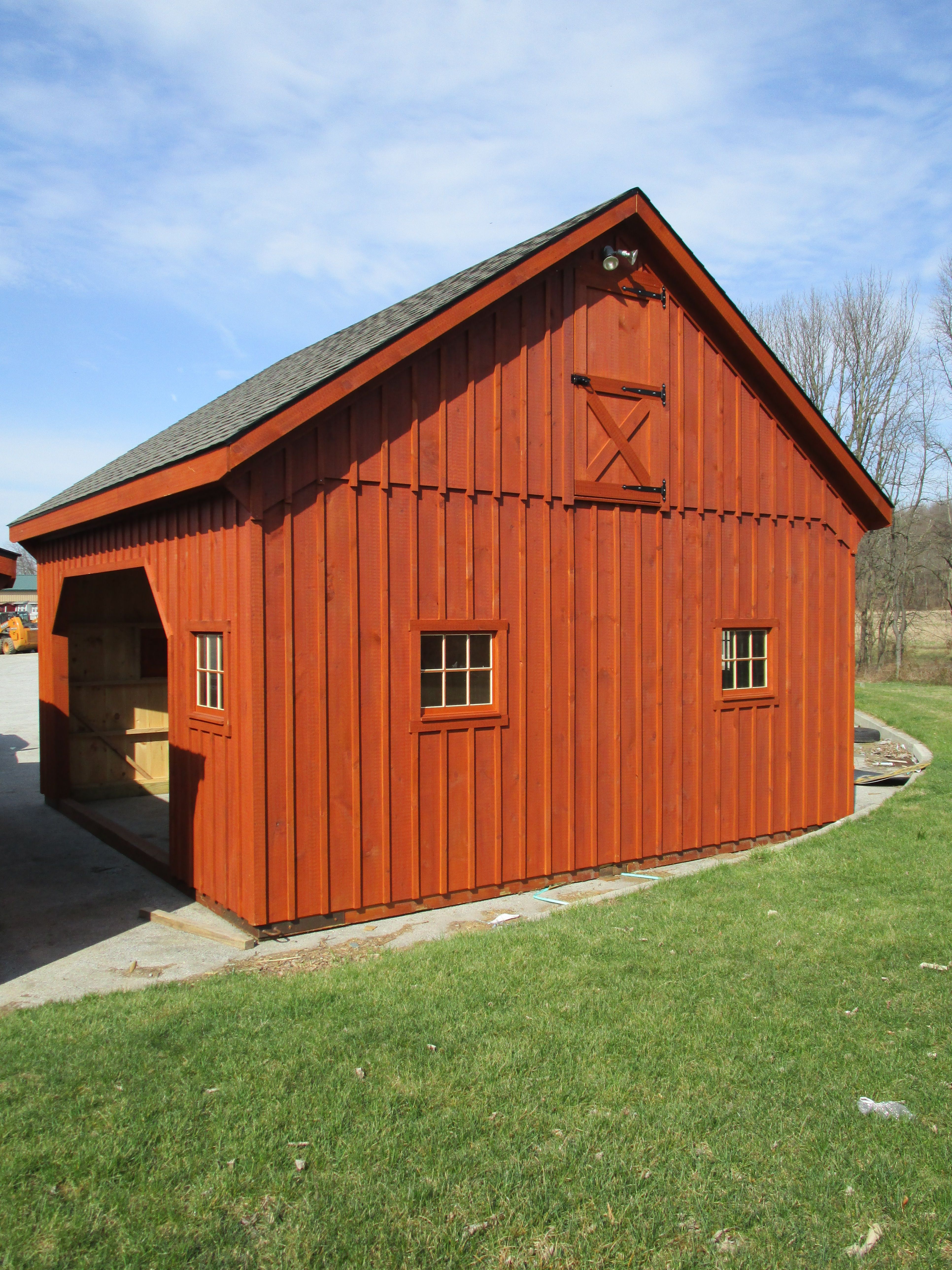 Run-In Shed