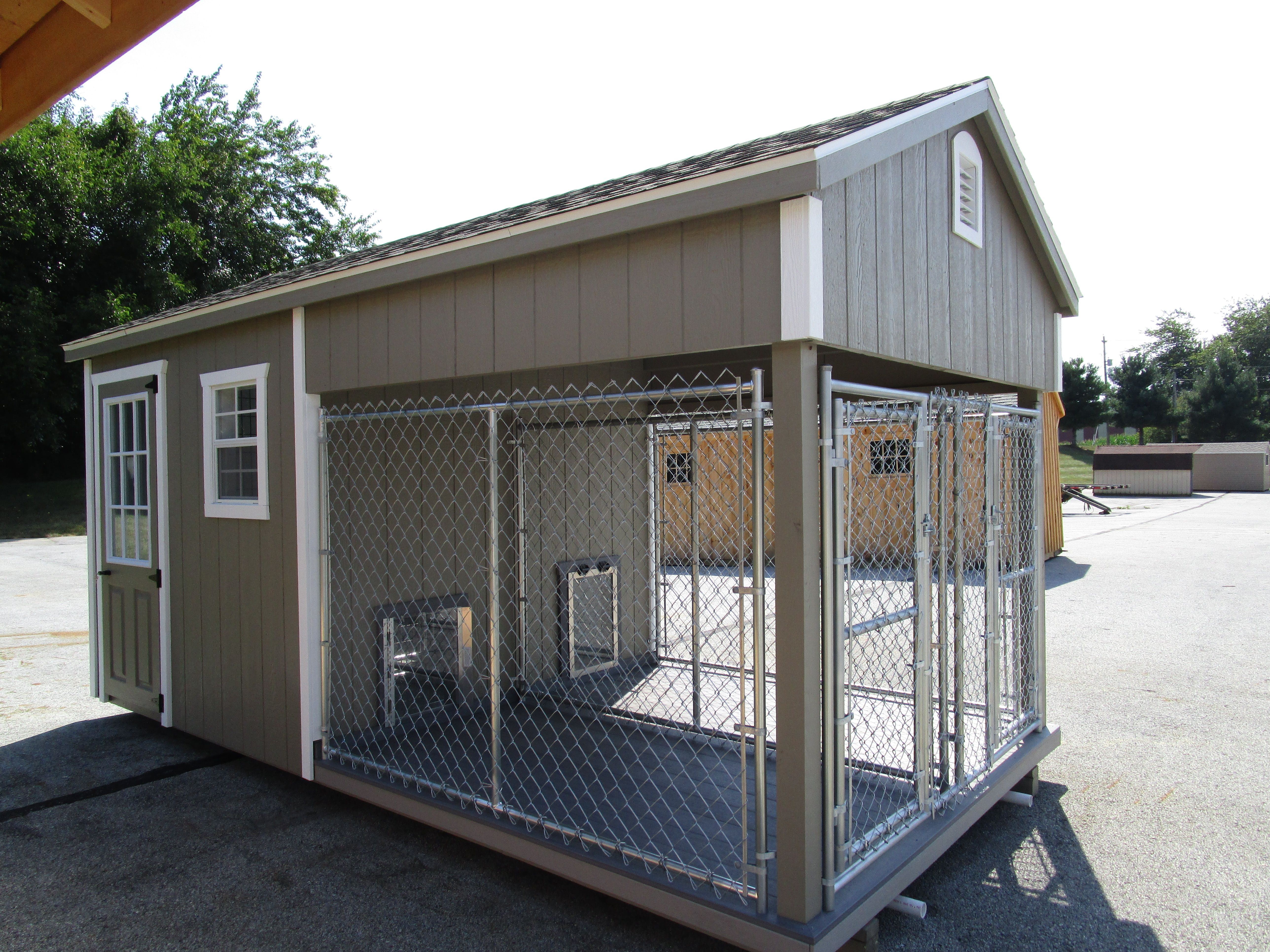 8 x 16 Double Kennel