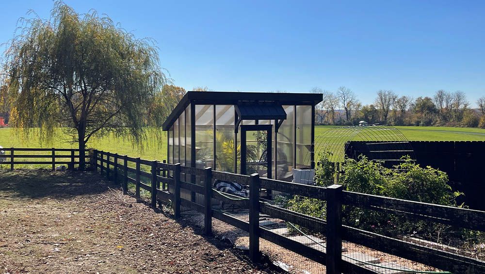 Lean-to Greenhouse