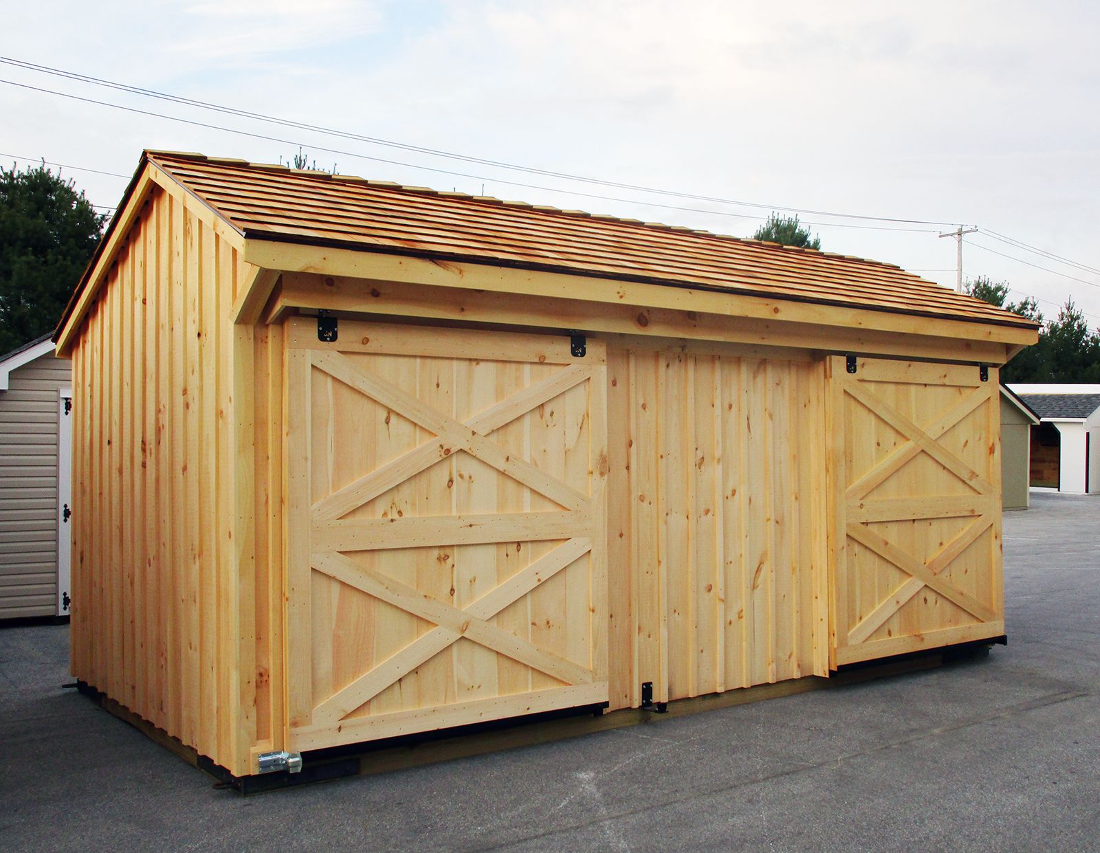 Shed Row Horse Barn
