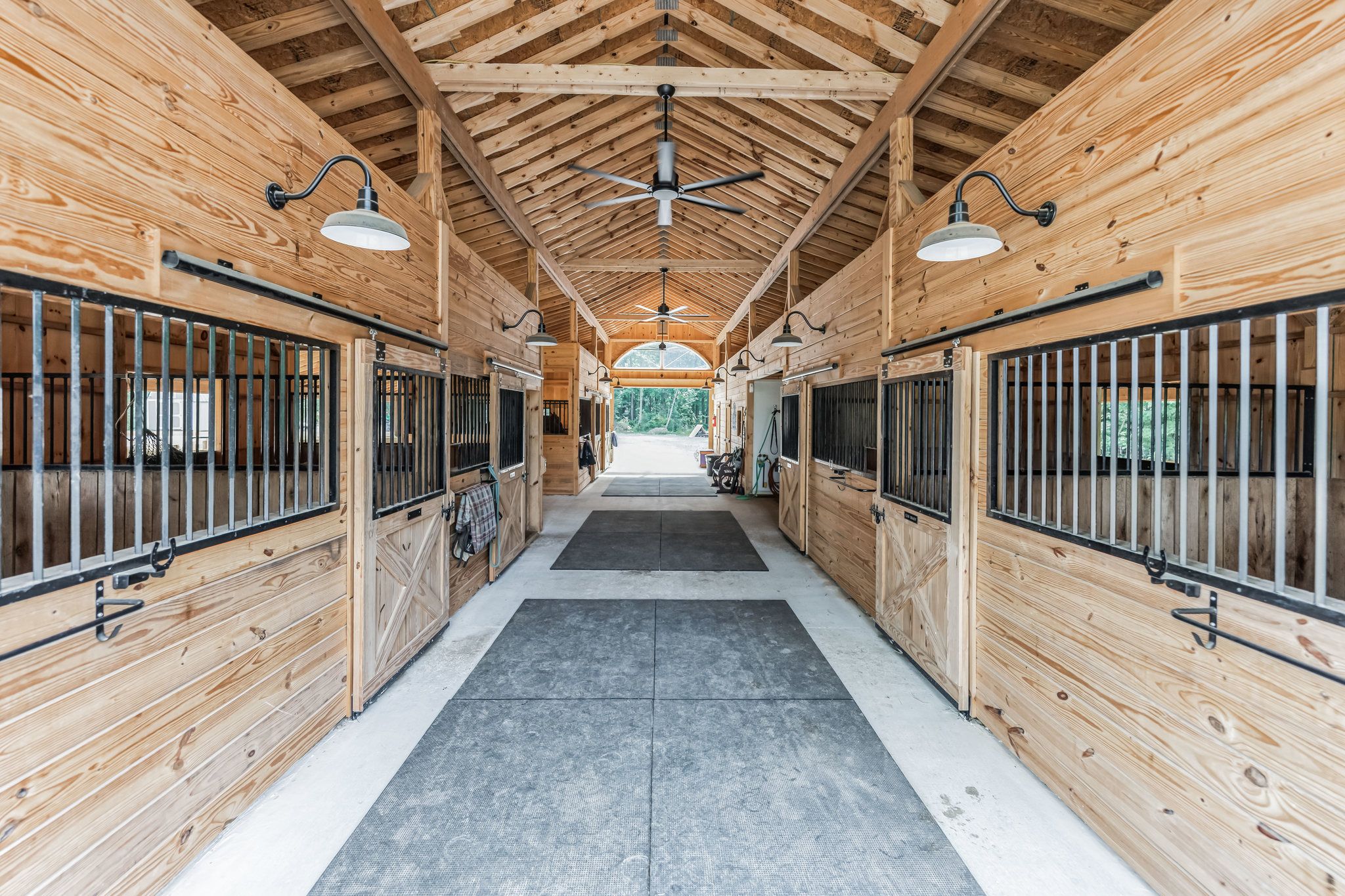 Low Profile Barn Interior
