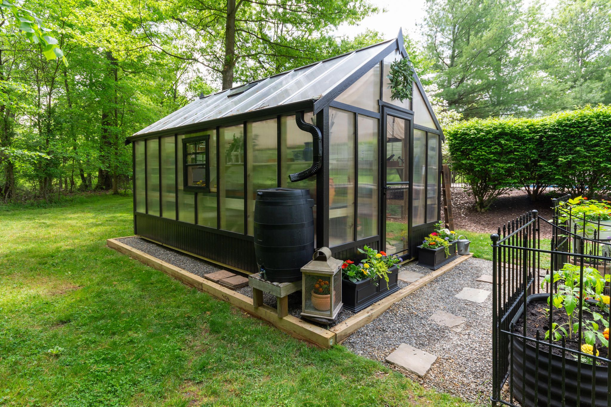 A Frame Greenhouse