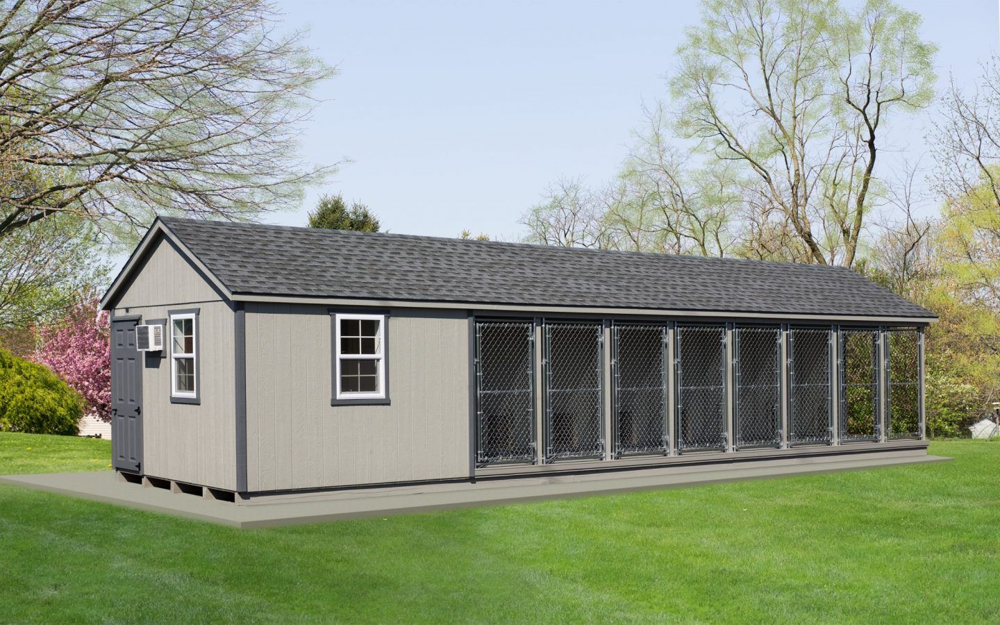 12x42 Commercial Kennel