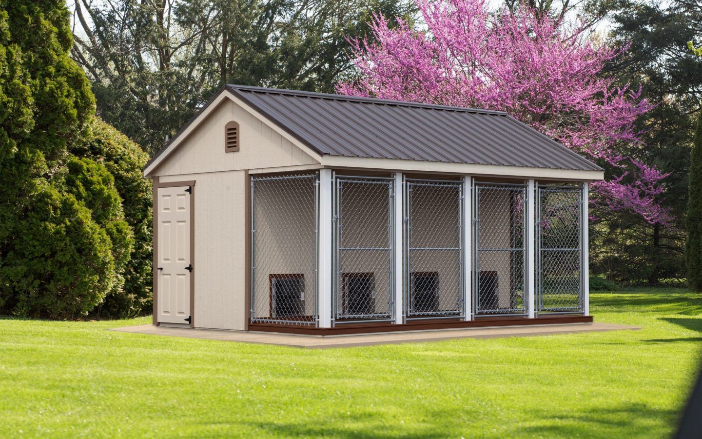 12x16 Commercial Kennel