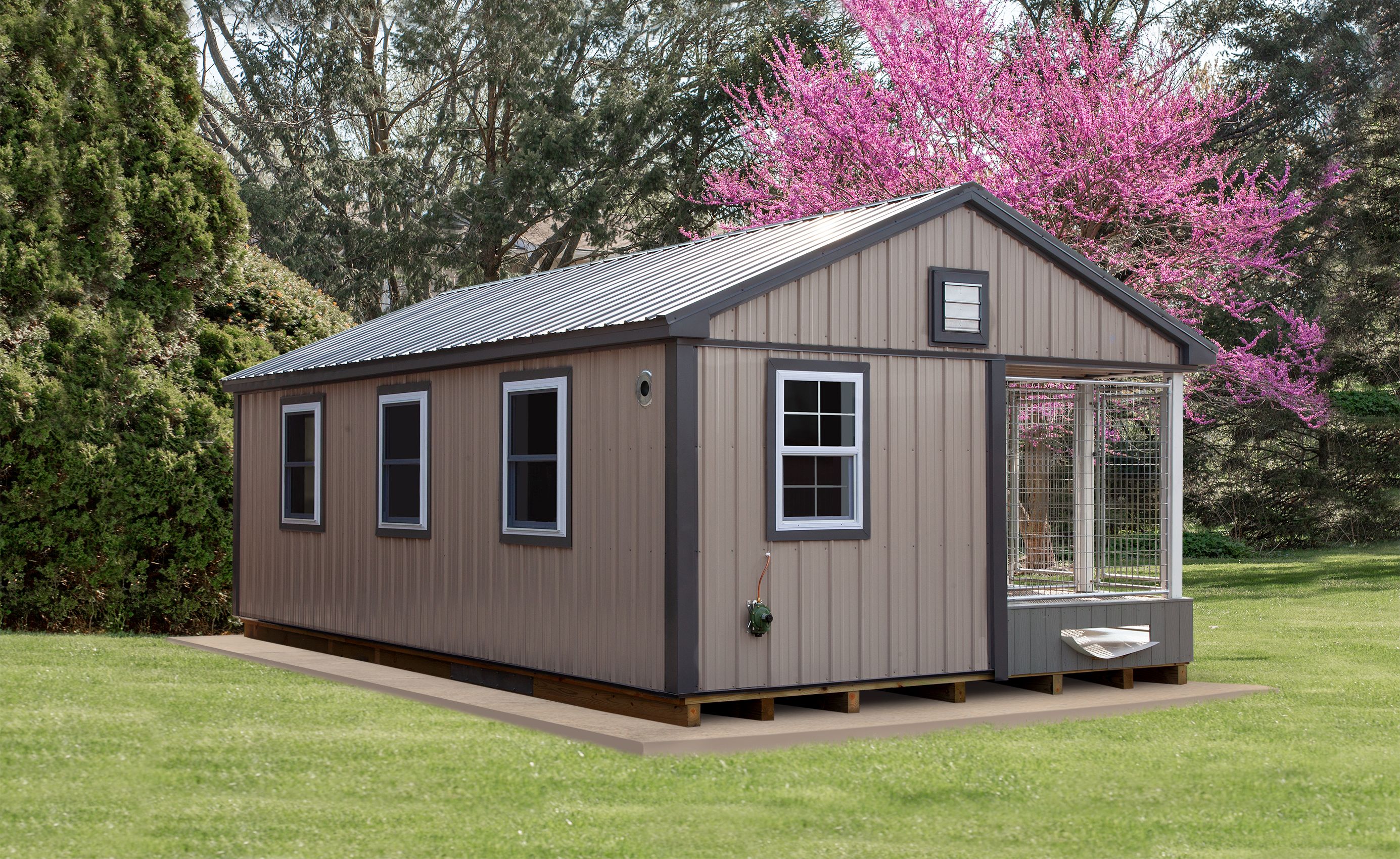 14x24 Commercial Kennel