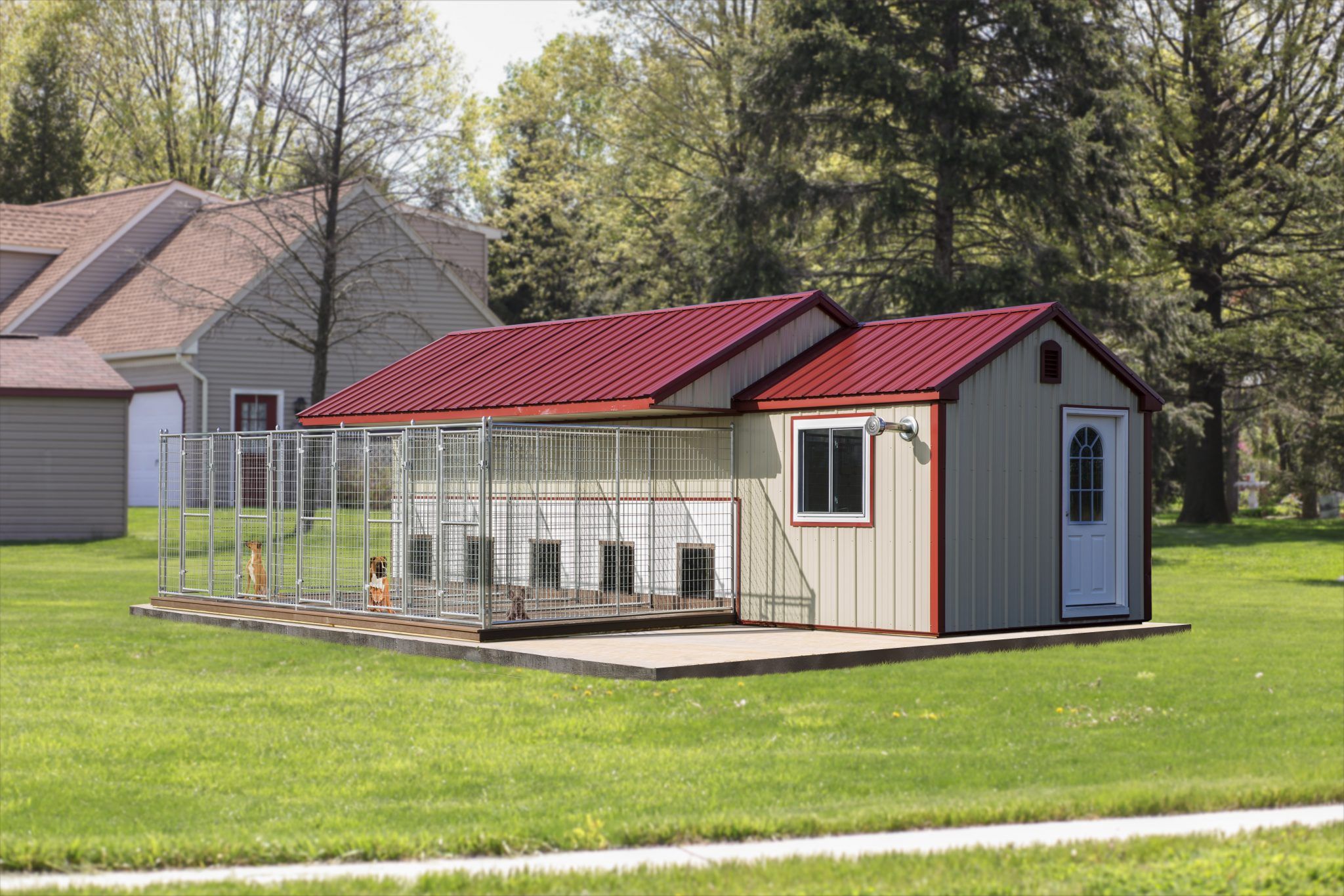 10x28 Commercial Kennel