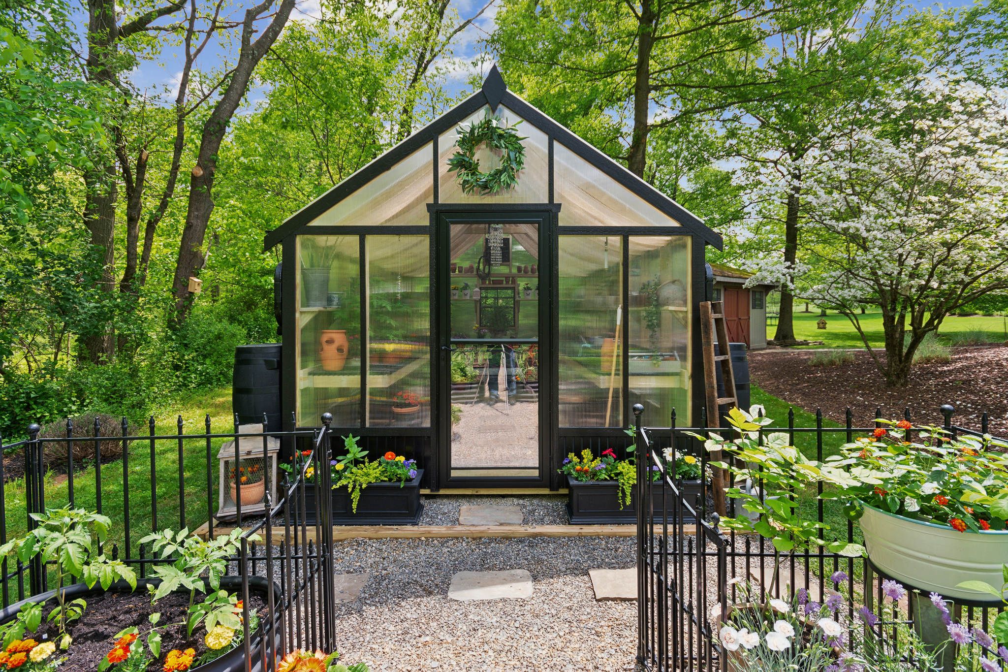 A Frame Greenhouse