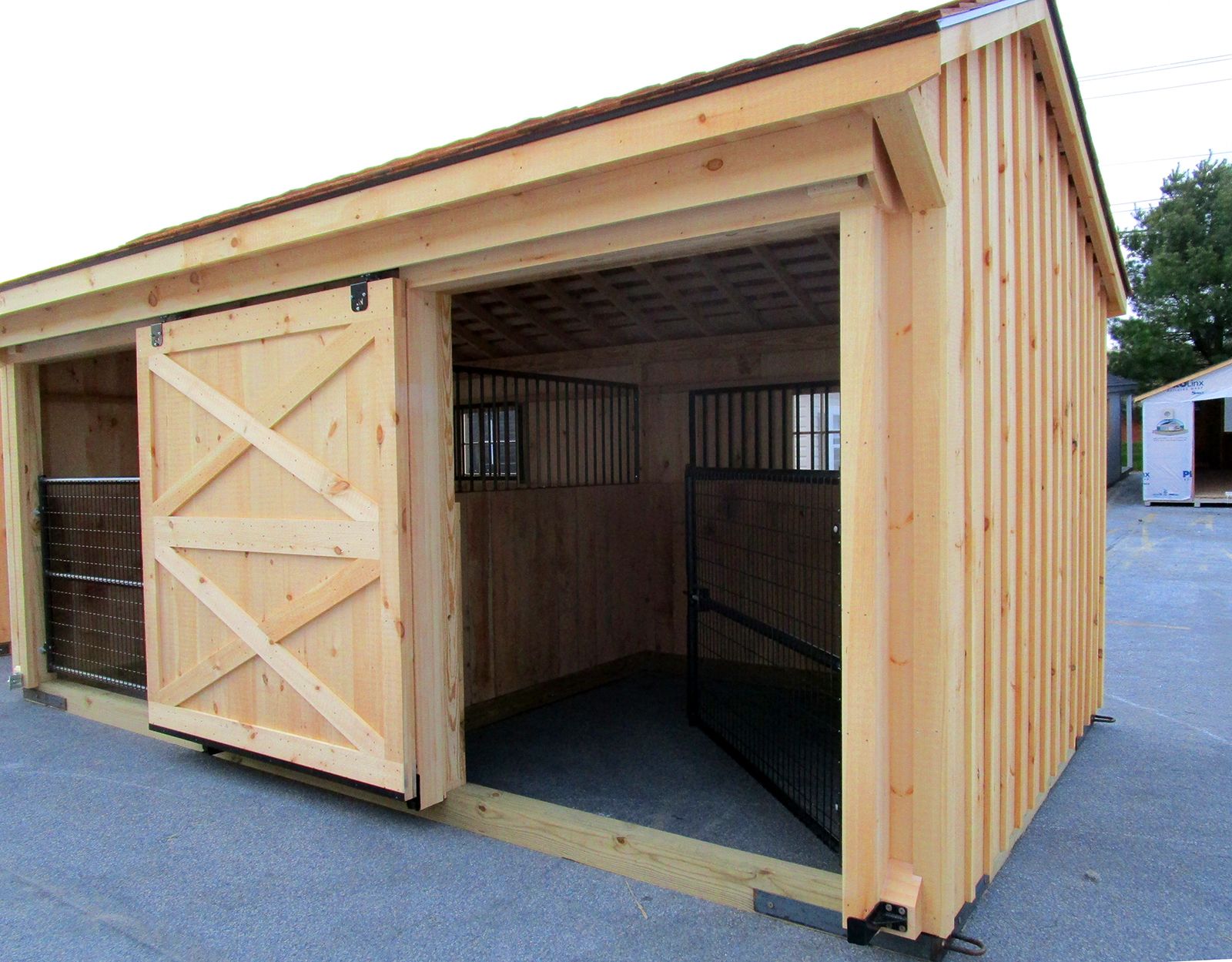 Shed Row Horse Barn